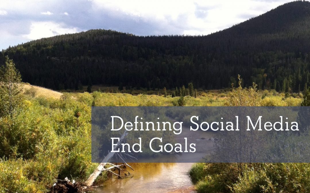 How To Define Social Media End Goals