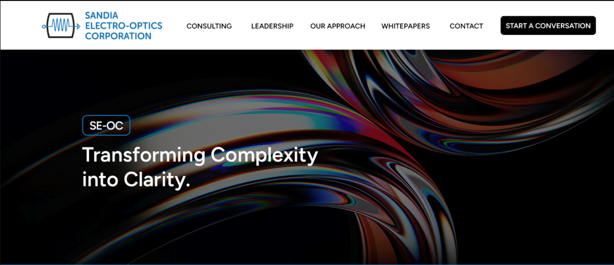 SE-OC website home page